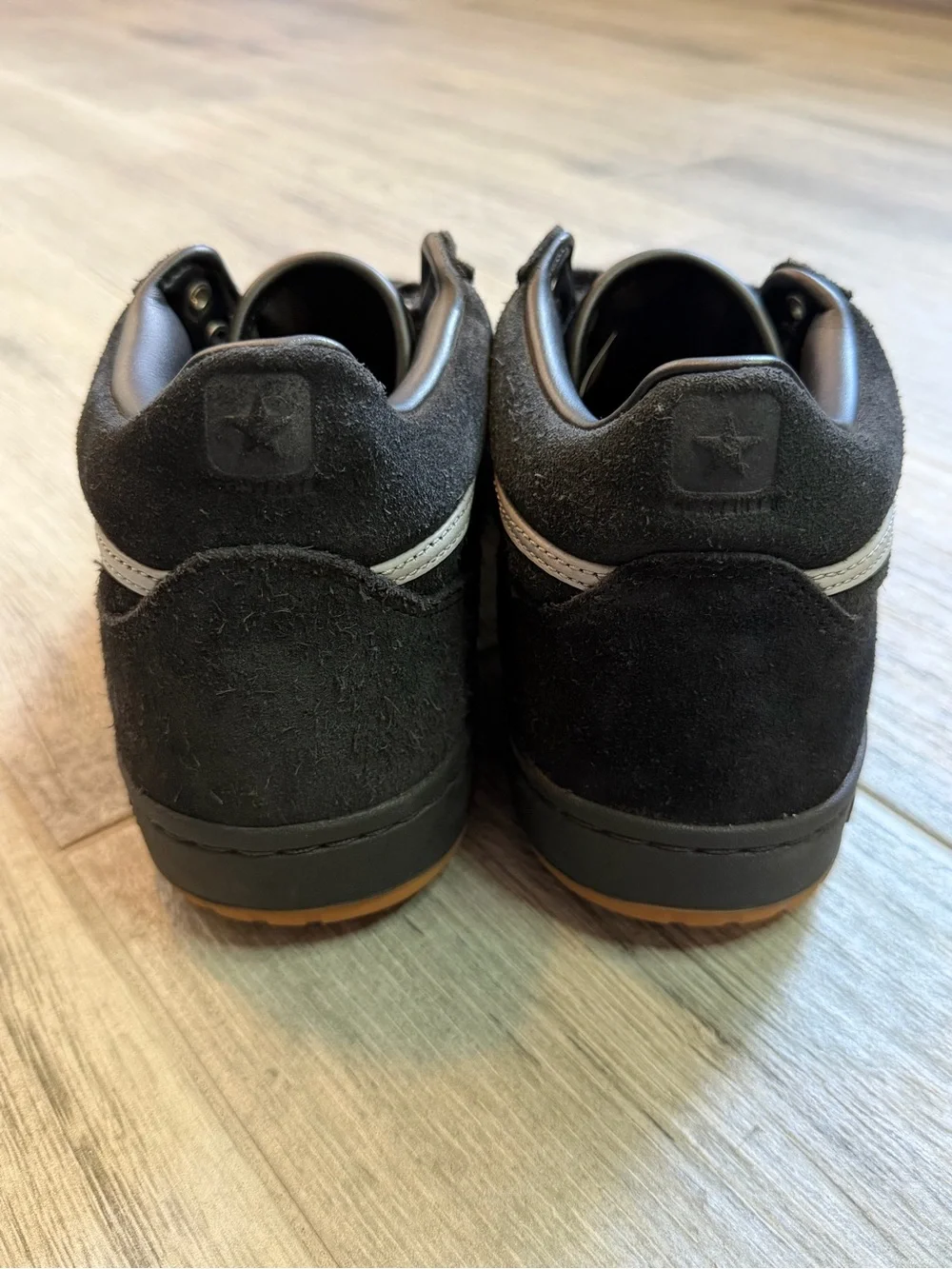 Converse Fastbreak Pro Mid Black Gum Shoes A11648C Men's Size 12 Women's 13.5